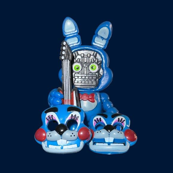 NWOT Five Nights at Freddy's GlamRock Bonnie Action Figure B15 - Picture 1 of 3